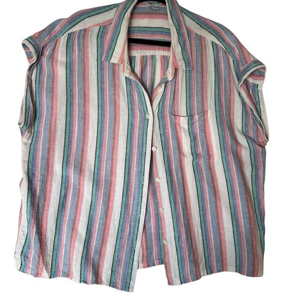 XL ORVIS 100% Cotton Button Up - Picture 1 of 4